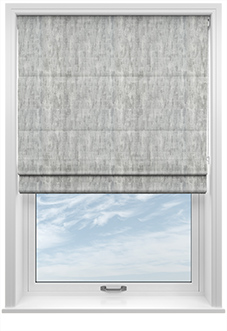 Laura Ashley Whinfell, Dove - Twist&Fit Roman Blind